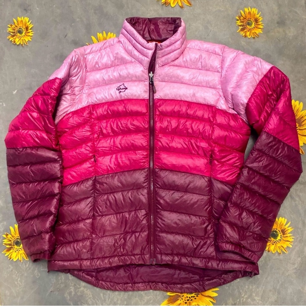 LaFuma Puffer Jacket S Quilted Goose Down Feather Puffer Jacket size 95